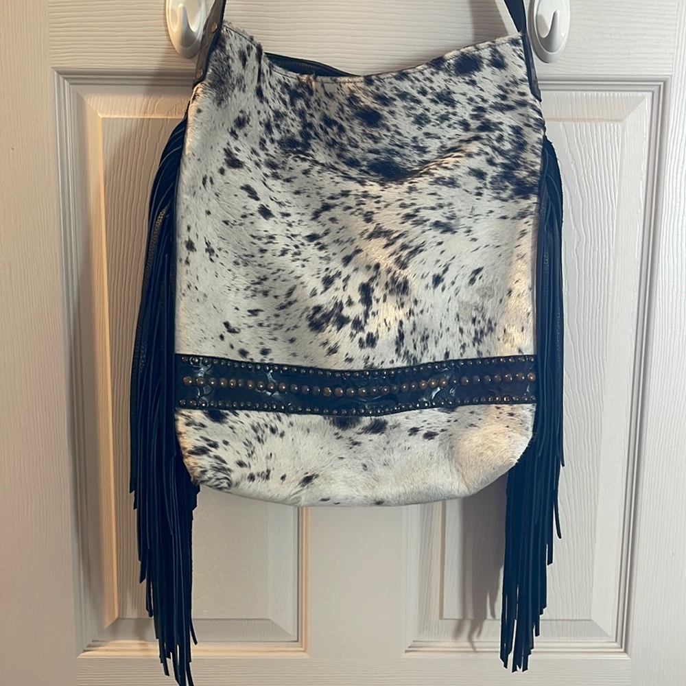 Cowhide/Leather purse